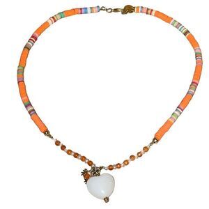 Custom Made Heishi Beads of Love Necklace New